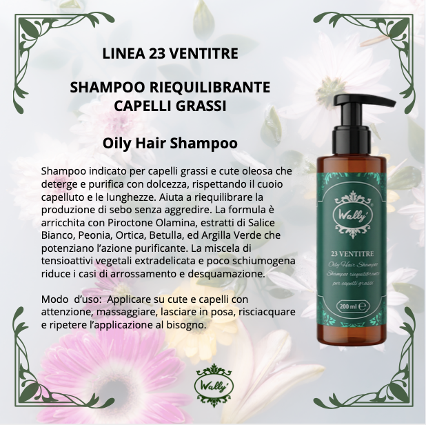 Shampoo Riequilibrante Capelli Grassi