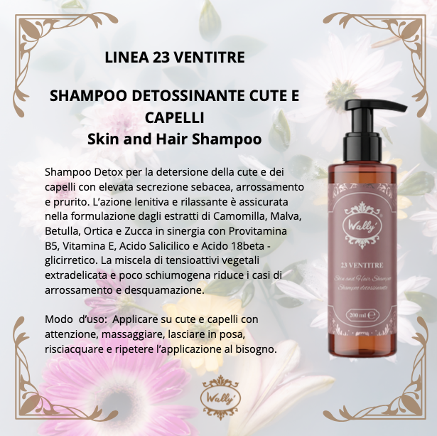 Shampoo Detossinante Cute e Capelli